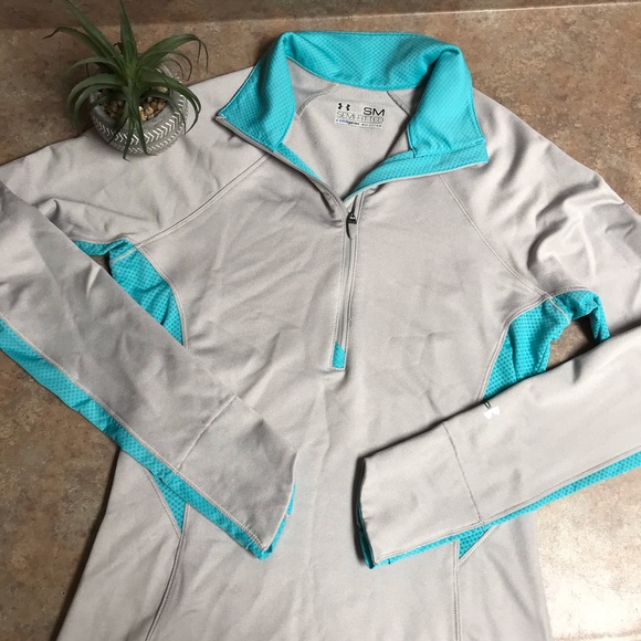 Under Armour Jackets & Blazers - UA cold gear 1/4 zip pull over semi-fitted